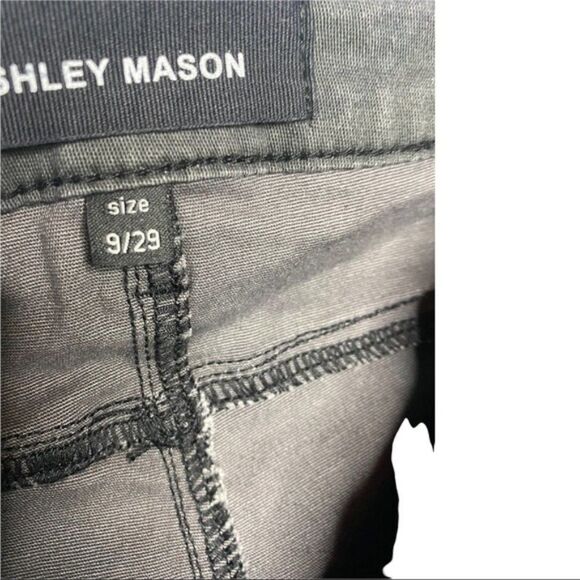 Camo Jeans Dark Gray Skinny Side Pockets Junior Size 9 Y - Picture 4 of 6